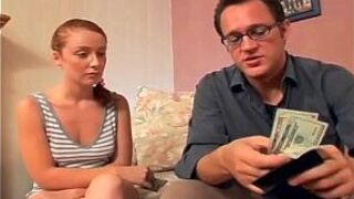 Husband licks babysitters pussy - porn video