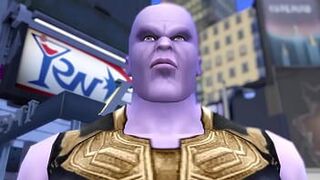 Thanos vs Captain America - porn video