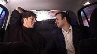 French guys fuck in the parking - porn video